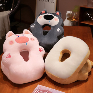 Cartoon Big Nose Snot Series Animal Nap Pillow Office Classroom Nap Pillow Student Lie-down Pillow Lie-down Pillow