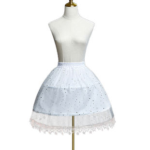 Lolita Lolita Fishbone skirt support violence adjustable cosplay inner underskirt wedding card door support all-match