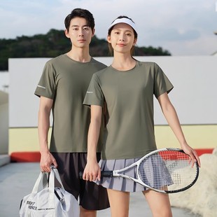 Quick-Drying Traceless T-Shirt Round Neck Short-Sleeved Tooling Top Summer Take-Out Driver Cool Custom Work Clothes Printing