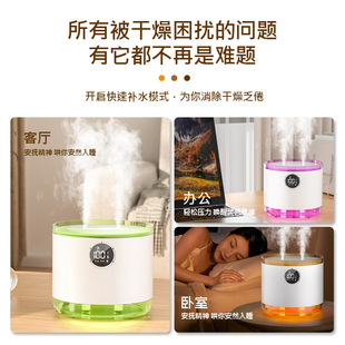 New Desktop Humidifier Smart Timing Office Living Room Bedroom USB Mist Air Replenishing Humidifier