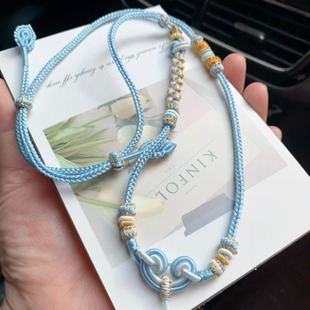 Handmade Woven High-grade Handmade All-match Woven Couple's Woven Pendant