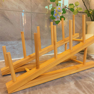 Plate and Dish Display Shelf Display Storage Water Cup and Dish Drain Shelf Tea Cake Supermarket Bowl Dinner Plate Shelf