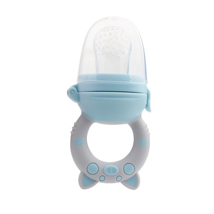 Pig fruit and vegetable Music food supplement tool baby silicone bite leduo nipple teether baby fruit food supplement artifact