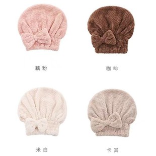 Women's Super Absorbent Quick-Drying Shower Cap Cute Long and Short Hair Shampoo Hair Drying Towel 2022 New Thickened Hair Drying