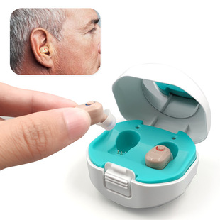 New TWS to Ear Charging Bin Sound Amplifier Hearing Aid Headset English Overseas Edition
