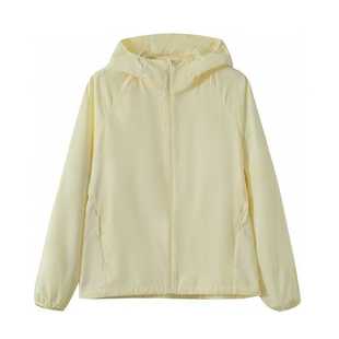 Japanese new summer lightweight sunscreen women's anti-ultraviolet quick-drying breathable loose hooded coat 474175