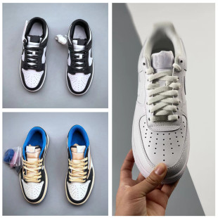 Dunk Panda Низкий багги aj1 Lightning Bump Классический чистый белый Air Force One Dragon Limited Мужская обувь Баскетбольная обувь