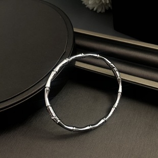 Heavy Industry Bamboo Bracelet Snap Bracelet High-end Women's Bracelet Light Luxury Fashion Bracelet Personalized Bracelet