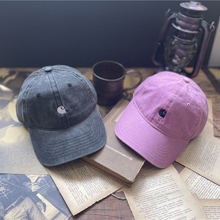 Carhartt шляпа американская кахардт стирка старая бейсболка мягкая верхняя шляпа для мужчин и женщин летняя шляпа от солнца