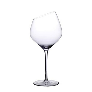 Walnut Crystal Glass Champagne Cup European Burgundy Wine Glass Restaurant Tall Cup