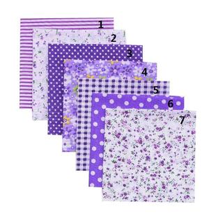 Special offer 7 pieces patchwork cloth group plain cloth cotton small floral handmade diy cotton in stock