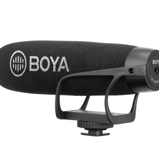 BOYA BY-BM2021 супер в форме сердца конденсаторная камера запись камера интервью микрофон живой микрофон