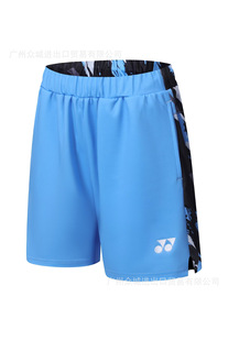 Summer New Badminton Clothing Shorts Men's and Women's Children's Training Quick-drying Four-point Shorts Running Casual Sports Pants Printing