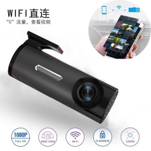 Новый WiFi видеорегистратор HD ночного видения мобильный телефон Connector скрытый USB-рекордер 24h мониторинг парковки