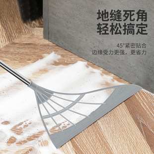 Magic Silicone Broom Household Non-stick Hair Scraping and Sweeping Integrated Kitchen Bathroom Broom Glass Floor Window Scraping