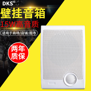 Factory Direct wall hanging audio mall radio speaker supermarket promotion speaker high sound quality shop wall hanging speaker