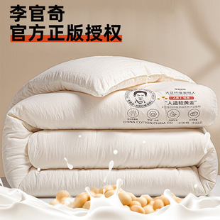 2024 new genuine Li Guanqi quick warm soybean quilt Li Guanqi soybean quilt spring and autumn quilt winter quilt core zipper 2