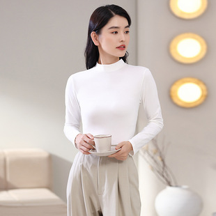 Women's New Autumn Clothes and Pants Warm suit Round Neck Slim Fit Medium Thin Winter Base Cotton Underwear