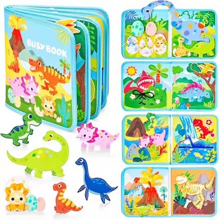Factory wholesale felt book cross-border Amazon children's early education enlightenment animal farm busy book baby storyboard