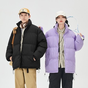 High Street Thickened Cotton-padded Coat Winter New Couple Street Bread Suit All-match Casual Youth Fashion Warm Cotton Jacket