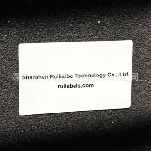 For rough surface harsh environment super sticky masonry identification label