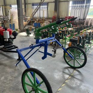 Agricultural irrigation turbine spray gun automatic rotating rocker nozzle agricultural watering artifact spray irrigation equipment dust removal spray gun