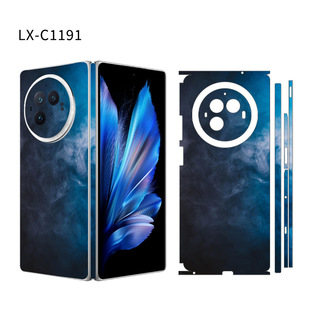 Применимо vivoxFold3pro складной экран все включено наклейки для мобильного телефона защитная пленка для обшивки милой моды xfold3