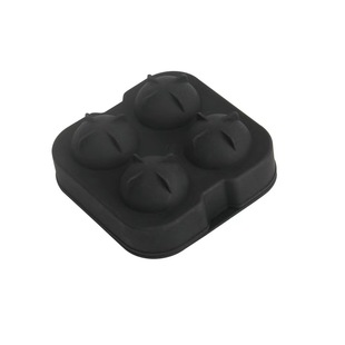 4 even food grade silicone ice hockey mold box 6 hole spherical ice maker whisky easy demoulding ball ice making artifact