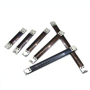Mouth gold shrapnel luggage accessories manganese steel sheet with ear mouth gold bag clip hardware