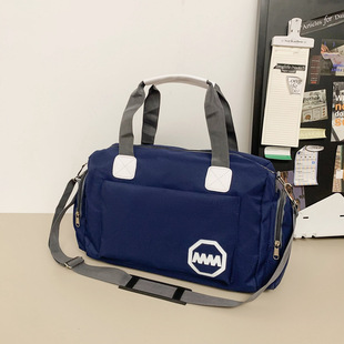 Men's and Women's Sports Casual Short-distance Travel Portable Travel Bag Household Storage Luggage Bag Sleeve Pull Rod