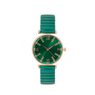 Cross-border foreign trade new Korean casual fashion diamond ladies elastic band watch student quartz watch manufacturers