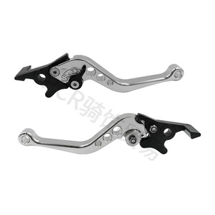 Motorcycle modified front and rear disc brake manual Bing power imitation Fuxi Xunying ghost fire brake horn adjustable pull rod