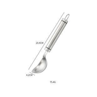 304 rosewood ice cream scoop stainless steel scoop ice cream scoop fruit meat scoop net red watermelon scoop