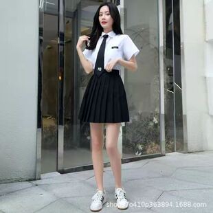 College Style Japanese and Korean Department British School Uniform jk Shirt Suit for Junior and Senior High School Students