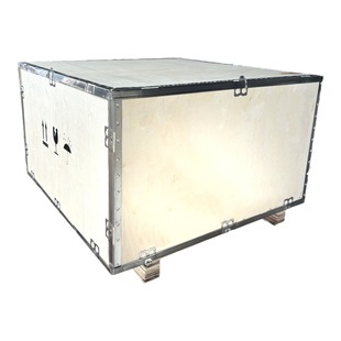 Source Manufacturer Wooden Box Logistics Packaging Snap Buckle Removable Packaging Wooden Box Fumigation-Free Wooden Box Export-Grade Logistics