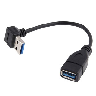 Hot-selling usb3.0 elbow extension cord high-speed transmission adapter male-to-female computer conversion line left and right up and down