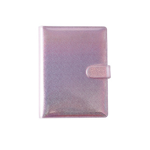Cross-border exclusive for spot A6A5 colorful laser macaroon binder notebook creative trend hand Ledger wholesale