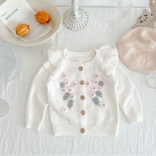 2022 Baby 3-6-September Baby Suit Flower Coat Strap Hassel Climbing Suit Two-Piece Single Shot