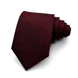 Tie men's business formal wear solid color Jacquard dark pattern low-key high-end elegant fashion trendy hand wide version 8CM