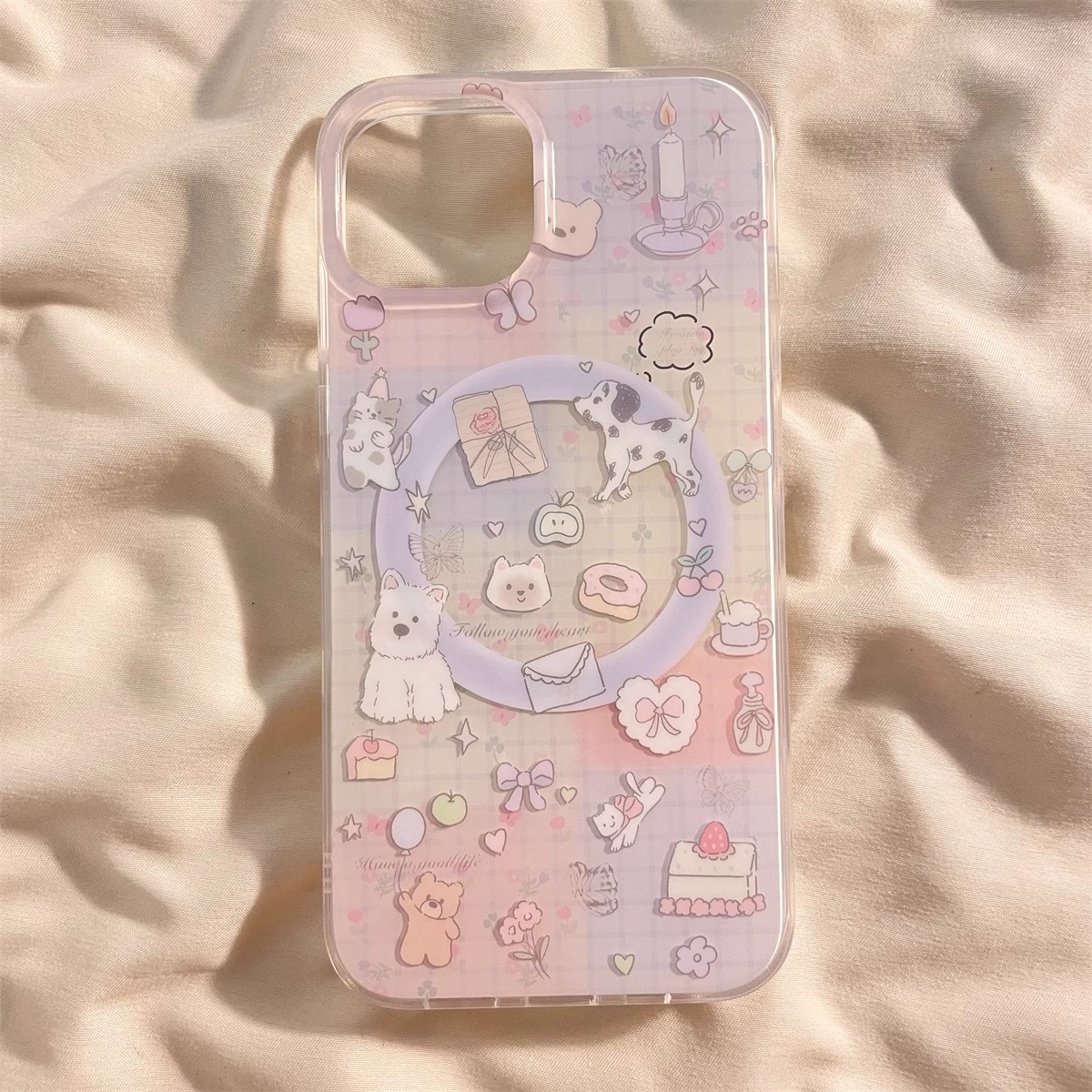 Puppy-sized Samsung S23FE phone case, compatible with S25 Ultra/S24 Plus/S21 magnetic case, S22 full coverage case, A35/55.