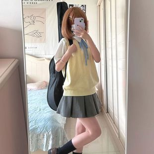 Full Set of Light Sound Girl Cosplay Clothes, Hinata Yui Academy Cute Japanese Jk Uniform Autumn Cosplay Outfit Set