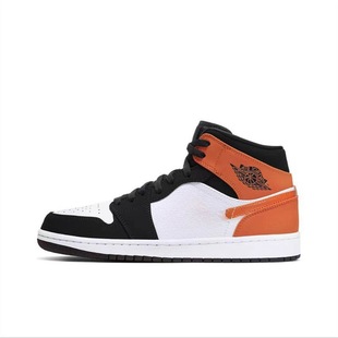 Чистая оригинальная AJ1 спортивная спортивная баскетбольная обувь для мужчин и женщин Mid чикагский черный серый белый синий палец пара кроссовок