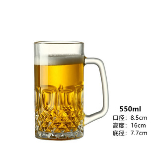 2025 New Glass Draft Beer Cup Internet Celebrity Commercial Craft Beer Cup Light Luxury High Appearance Creative Large Capacity