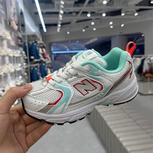 Nb530 Children's Shoes 2024 New Spring and Autumn Mesh Breathable sneaker Parent-Child Men's and Women's Children's Torre Shoes