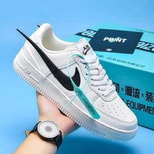 2025 Spring New Fashion Trendy Air Force One Fluorescent Green Casual Shoes Campus Casual Sports Couple Sneakers