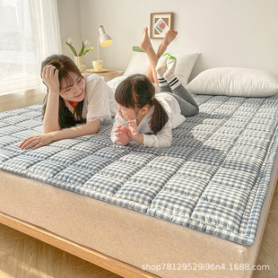Class A Xinjiang Cotton Mattress Cushion Anti-slip Mat Thin Family Bed Mattress Pure Cotton Bed Mattress Floor Mattress Sleeping Mat