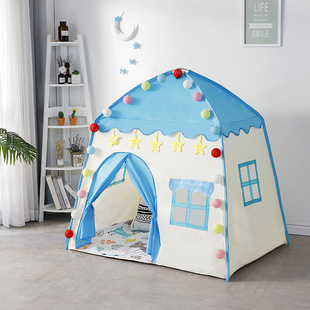 Children's Indoor Tent Game House Boy's Household Baby Bed Split Artifact Girl's Princess Toy Castle Small House