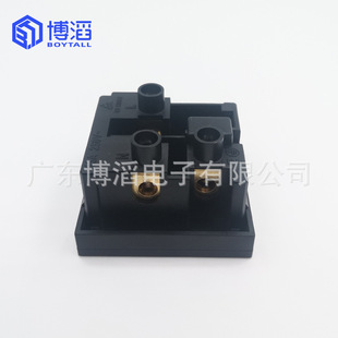Botao 13A Saudi certified socket British Standard card socket module with protective safety door Saudi power socket
