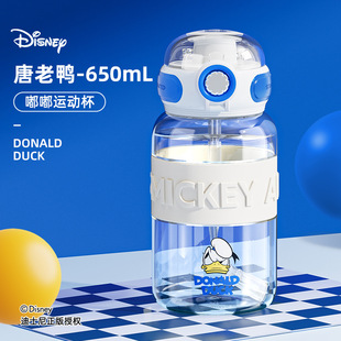 Disney Genuine Authorized Water Cup Mickey Large Capacity Straw Cup tritan High Temperature Resistant Summer Sports Water Cup