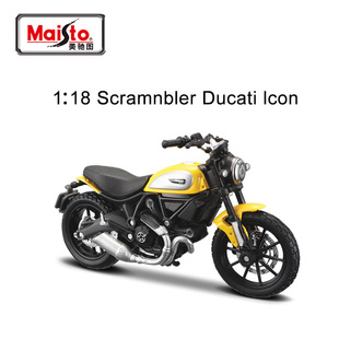 Мекардо 1:18 Модель мотоцикла Kawasaki Ducati Спортивный автомобиль BMW Моделирование украшения подарок коллекция игрушек